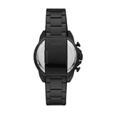 Buy Shop Fossil Bronson Chronograph Black Dial Black Steel Strap Watch for Men - FS5853 USA Online