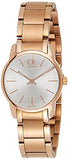Buy Shop Calvin Klein City White Mother of Pearl Dial Rose Gold Steel Strap Watch for Women - K2G23646 USA Online