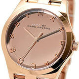 Buy Shop Marc Jacobs Henry Rose Gold Dial Rose Gold Steel Strap Watch for Women - MBM3212 USA Online