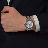 Buy Shop Burberry The City Silver Dial Silver Steel Strap Watch for Women - BU9000 USA Online