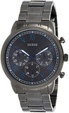 Buy Shop Guess Hendrix Chronograph Gunmetal Dial Gunmetal Steel Strap Watch for Men - W1309G3 USA Online