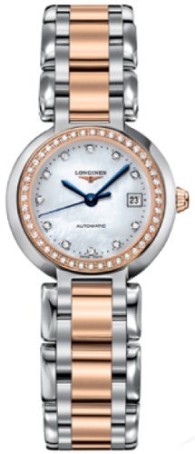 Buy Shop Longines PrimaLuna Automatic Diamond 26.5mm Watch for Women - L8.111.5.89.6 USA Online