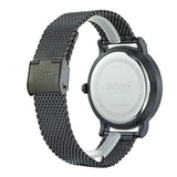 Buy Shop Hugo Boss Oxygen Black Dial Black Mesh Bracelet Watch for Men - 1513636 USA Online