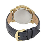 Buy Shop Fossil Grant Chronograph White Dial Black Leather Strap Watch for Men - FS5272 USA Online