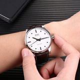 Mido Multifort Automatic Silver Dial Black Leather Strap Watch For Men - M005.430.16.031.80