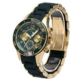 Buy Shop Marc Jacobs Rock Chronograph Black Dial Black Silicone Strap Watch for Women - MBM2598 USA Online