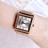 Buy Shop Guess Highline Off White Dial Rose Gold Stainless Steel Mesh Strap Watch For Women - W0826L3 USA Online