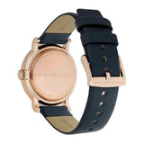 Buy Shop Marc Jacobs Baker Navy Blue Dial Navy Blue Leather Strap Watch for Women - MBM1329 USA Online