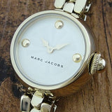 Buy Shop Marc Jacobs Courtney Mother of Pearl White Dial Silver Steel Strap Watch for Women - MJ3459 USA Online