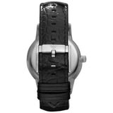 Buy Shop Emporio Armani Renato Black Dial Leather Strap Watch For Men - AR2411 USA Online