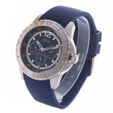 Buy Shop Guess Maverick Black Dial Rubber Strap Watch for Men - W0485G3 USA Online