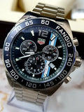 Buy Shop Tag Heuer Formula 1 Chronograph Black Dial Silver Steel Strap Watch for Men - CAZ101H.BA0842 USA Online