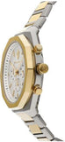 Buy Shop Maserati Stile Chronograph White Dial Two Tone Steel Strap Watch For Men - R8873642009 USA Online