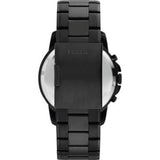 Buy Shop Fossil Grant Chronograph Black Dial Black Steel Strap Watch for Men - FS4832 USA Online