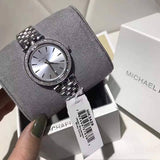Buy Shop Michael Kors Darci Silver Dial Silver Steel Strap Watch for Women - MK3429 USA Online