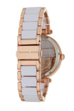 Buy Shop Michael Kors Parker White Dial Two Tone Steel Strap Watch for Women - MK6365 USA Online