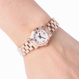 Buy Shop Marc Jacobs Amy White Dial Rose Gold Steel Strap Watch for Women - MBM3227 USA Online