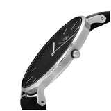 Buy Shop Daniel Wellington Classic Reading Black Dial Black Leather Strap Watch For Women - DW00100147 USA Online