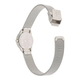 Buy Shop Calvin Klein Minimal White Dial Silver Mesh Bracelet Watch for Women - K3M2312Y USA Online