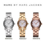 Buy Shop Marc Jacobs Mini Amy White Dial Gold Steel Strap Watch for Women - MBM3057 USA Online