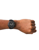 Buy Shop Emporio Armani Luigi Chronograph Black Dial Black Stainless Steel Watch For Men - AR1895 USA Online