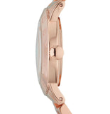 Buy Shop Marc Jacobs Amy Glitz Brown Dial Rose Gold Steel Strap Watch for Women - MBM3221 USA Online