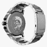 Buy Shop Diesel Mr. Daddy Chronograph Silver Dial Silver Steel Strap Watch For Men - DZ7421 USA Online