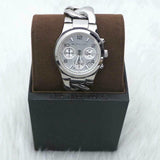 Buy Shop Michael Kors Runway Twist Silver Dial Silver Stainless Steel Strap Watch for Women - MK3149 USA Online