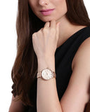 Buy Shop Fossil Jacqueline Rose Gold Dial Rose Gold Steel Strap Watch for Women - ES3546 USA Online