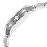 Buy Shop Michael Kors Runway Mercer Quartz Mother of Pearl Blue Dial Silver Steel Strap Watch For Women - MK6857 USA Online