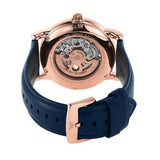Buy Shop Emporio Armani Meccanico Automatic Blue Dial Blue Leather Strap Watch For Men - AR60050 USA Online