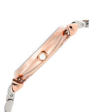 Buy Shop Emporio Armani Gianni Mother of Pearl Dial Two Tone Steel Strap Watch For Women - AR1764 USA Online