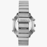 Buy Shop Fossil Retro Analog-Digital Black Dial Silver Steel Strap Watch for Men - FS5890 USA Online