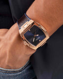 Buy Shop Guess Phoenix Black Dial Black Rubber Strap Watch for Men - GW0386G3 USA Online