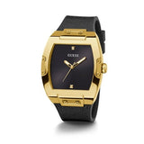 Buy Shop Guess Phoenix Black Dial Black Rubber Strap Watch for Men - GW0386G3 USA Online