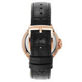 Buy Shop Michael Kors Camille Three-Hand Crystals White Dial Black Leather Strap Watch for Women - MK2962 USA Online