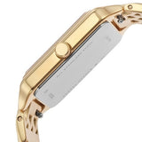 Buy Shop Fossil Raquel Three Hand Date White Dial Gold Steel Strap Watch For Women - ES5220 USA Online