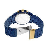 Buy Shop Michael Kors Runway Analog Blue Dial Blue Steel Strap Watch for Women - MK7332 USA Online