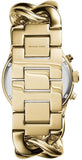 Buy Shop Michael Kors Nini Three Hand Gold Dial Gold Steel Strap Watch For Women - MK3235 USA Online
