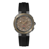 Buy Shop Versace V Extreme Chronograph Brown Tone Dial Black Rubber Strap Watch for Men - VCN030017 USA Online