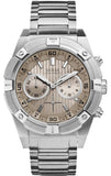 Buy Shop Guess Jolt Chronograph Grey Dial Silver Steel Strap Watch for Men - W0377G1 USA Online