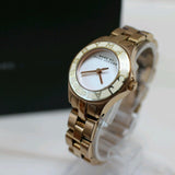 Buy Shop Marc Jacobs Amy White Dial Gold Steel Strap Watch for Women - MBM3051 USA Online