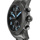 Buy Shop Marc Jacobs Larry Chronograph Black Dial Gunmetal Grey Steel Strap Watch for Men - MBM5031 USA Online