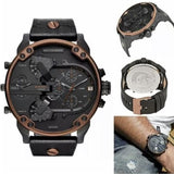 Buy Shop Diesel Mr Daddy 2.0 Chronograph Black Dial Black Steel Strap Watch For Men - DZ7400 USA Online