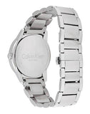 Buy Shop Calvin Klein Steady Silver Dial Silver Steel Strap Watch for Women - K7Q21146 USA Online