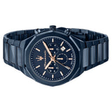 Buy Shop Maserati Stile Chronograph Blue Dial Blue Steel Strap Watch For Men - R8873642008 USA Online