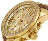 Buy Shop Michael Kors Wren Gold Dial Two Tone Steel Strap Watch for Women - MK6294 USA Online