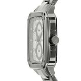 Buy Shop Fossil Inscription Multifunction Silver Dial Grey Steel Strap Watch for Men - BQ2657 USA Online