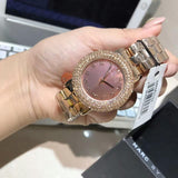 Buy Shop Marc Jacobs Marci Crystals Rose Gold Dial Rose Gold Steel Strap Watch for Women - MBM3192 USA Online