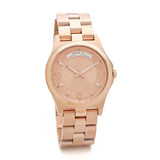 Buy Shop Marc Jacobs Baby Dave Rose Gold Dial Rose Gold Steel Strap Watch for Women - MBM3235 USA Online